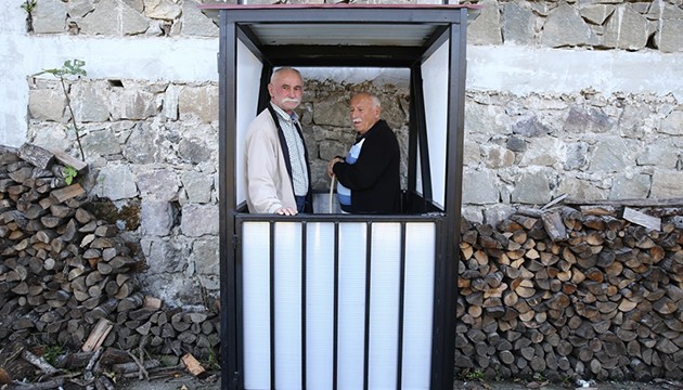 Camide asansör hizmeti