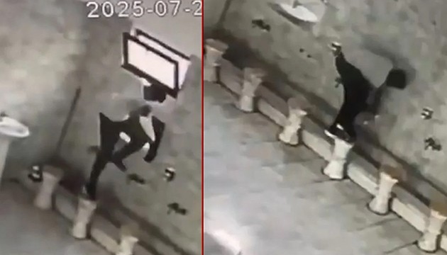 Akıl almaz olay: Camideki muslukları kırarak çaldı