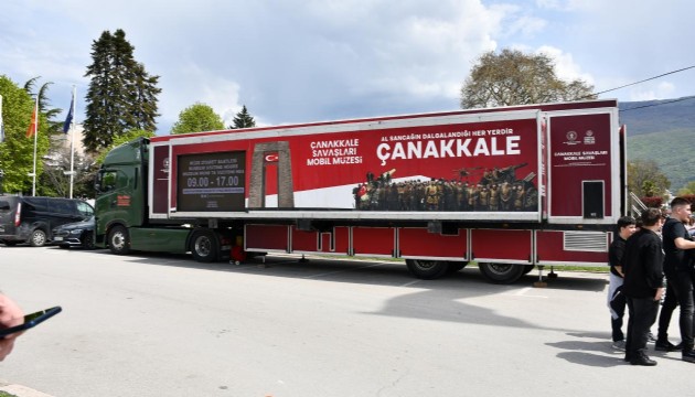 Çanakkale Savaşları Mobil Müzesi Ohri'de ziyarete açıldı