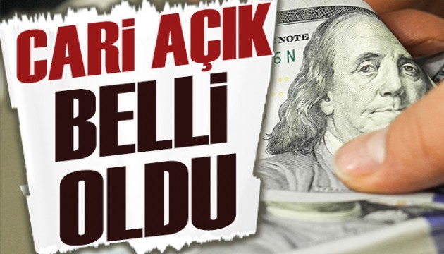 Merkez Bankası açıkladı: Cari açık belli oldu