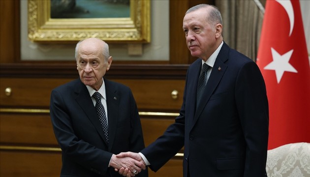 Erdoğan'dan Bahçeli'ye ziyaret