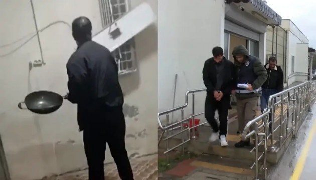 Boşanma aşamasındaki eşinin evine saldırdı!