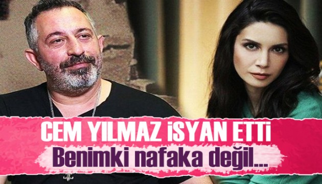 Cem Yılmaz'dan nafaka isyanı