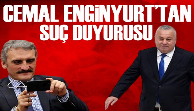 Cemal Enginyurt'tan, Ahmet Hamdi Çamlı hakkında suç duyurusu