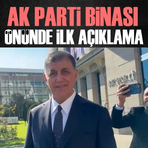 Cemil Tugay AK Parti Genel Merkezi'nde: İlk sözleri dikkat çekti!