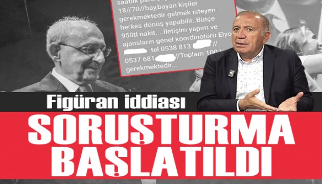 CHP'nin töreninde figüran iddiası: Soruşturma başlatıldı