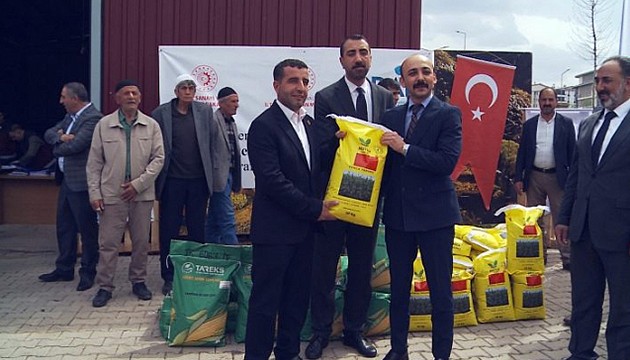Çiftçilere yüzde 70 hibeyle tohum