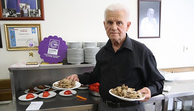76 yaşındaki ciğer ustasına kültür ödülü