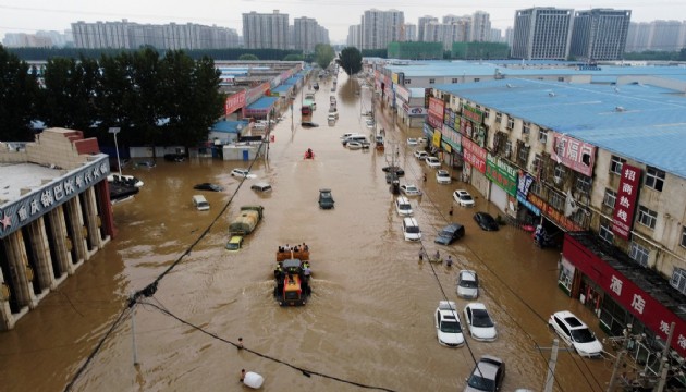 Çin’de sel felaketi: 15 Ölü