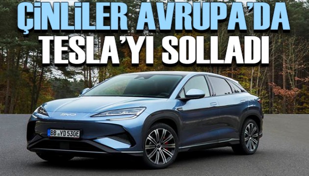 Çinliler Tesla'yı yine geride bıraktı!