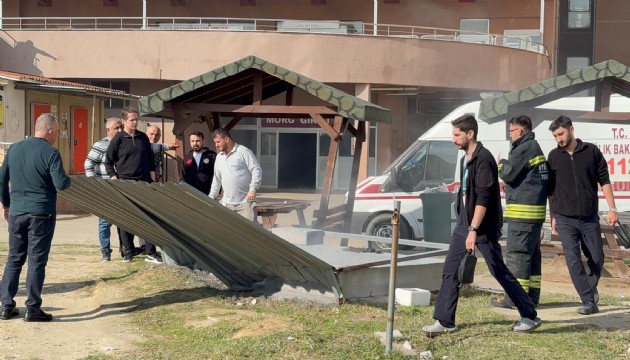 Tekirdağ'da hastanede patlama