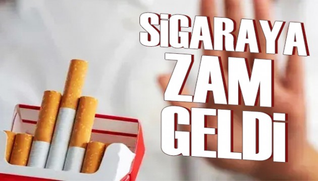 Sigaraya zam geldi