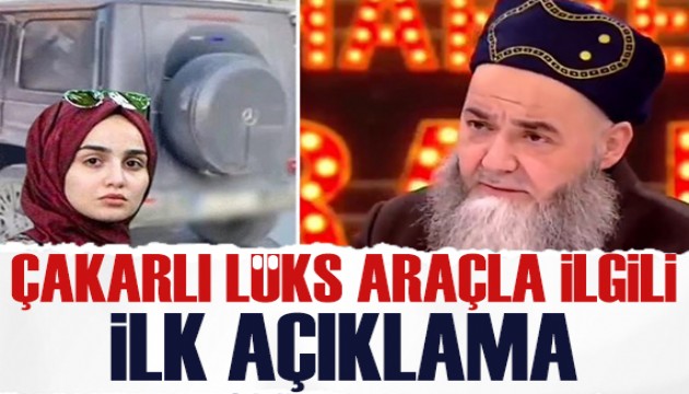 Cübbeli Ahmet'ten kızının çakarlı lüks ciple görünmesine ilk yorum