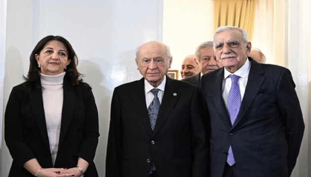 DEM Parti'den Bahçeli'ye ziyaret