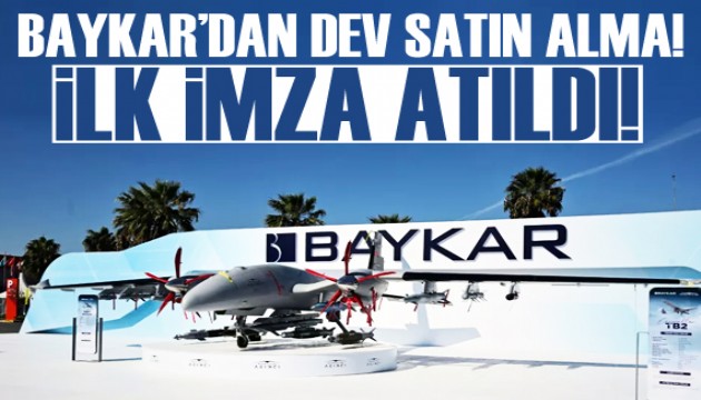 Baykar, Piaggio'yu almak için ön anlaşmayı imzaladı