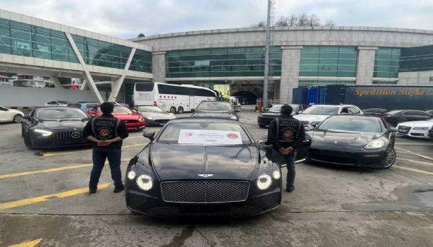 Bakanlık açıkladı: 50 adet lük araç ele geçirildi