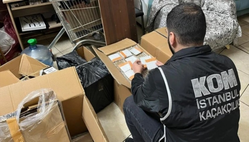 Kaçak tütün ticaretine operasyon
