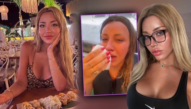 Mika Raun ağlayarak paylaştı! Tatili zehir oldu