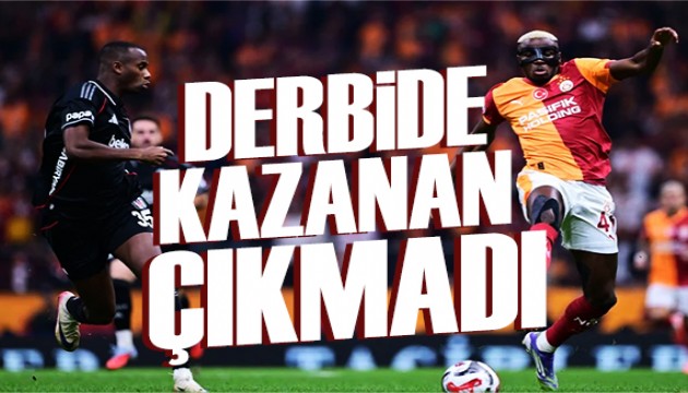 Derbide kazanan çıkmadı