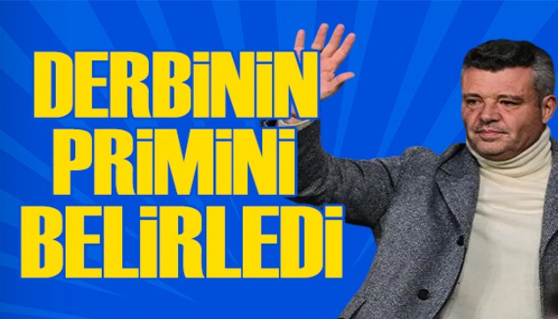 Sadettin Saran'dan derbi için prim kararı