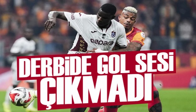 Haftanın ilk derbisinde gol sesi çıkmadı