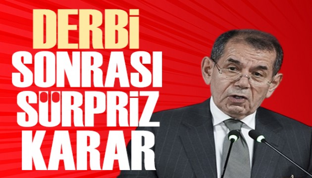 Derbi sonrası Galatasaray'dan dikkat çeken hamle!