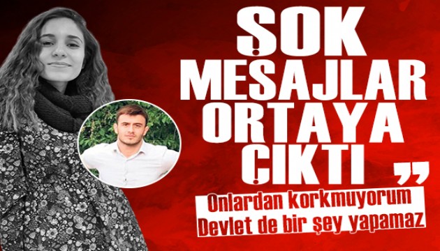 Sevgilisi Zaynal Abarakov'un Gülistan Doku'ya gönderdiği şok mesajlar ortaya çıktı