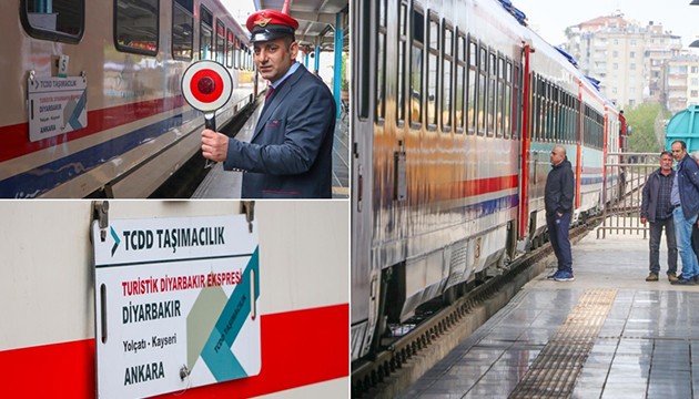 Turistik Diyarbakır Ekspresi uğurlandı