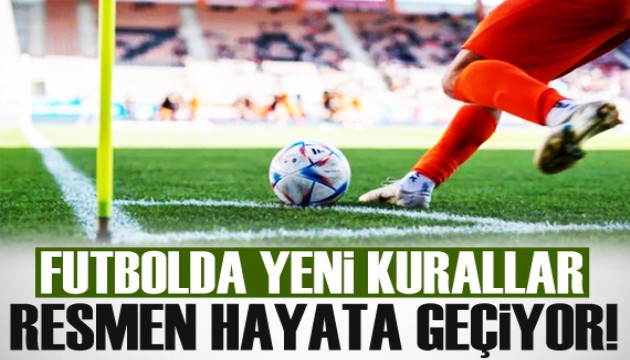 Futbolda devrim niteliğinde değişiklikler