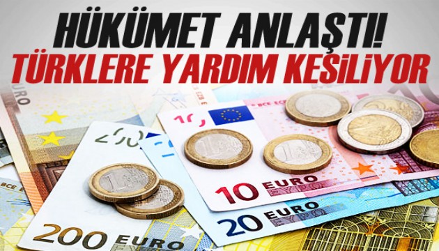 Almanya'da hükümet anlaştı, Türklere yardımlar kesiliyor