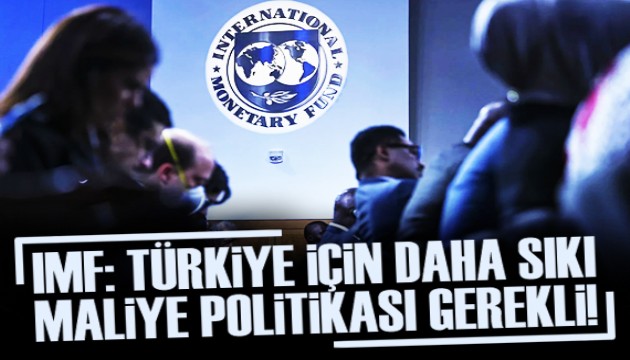 IMF'den Türkiye açıklaması!