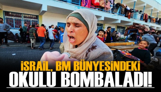 İsrail ordusu, Gazze'de BM bünyesindeki bir okulu bombaladı