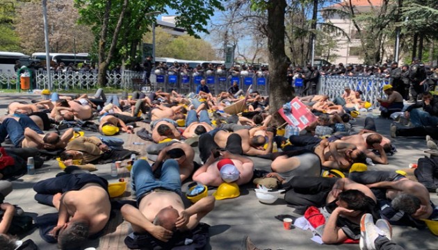 Doruk Madencilik işçileri bir kez daha Ankara yolunda