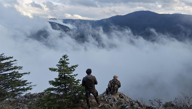 Çatak Kanyonu sisler altında görüntülendi