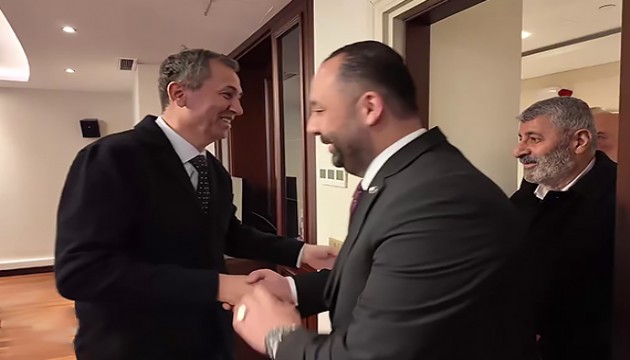 Dr. Ali Arif Özzeybek, Hataylı inanç ve kanaat önderleriyle bir araya geldi