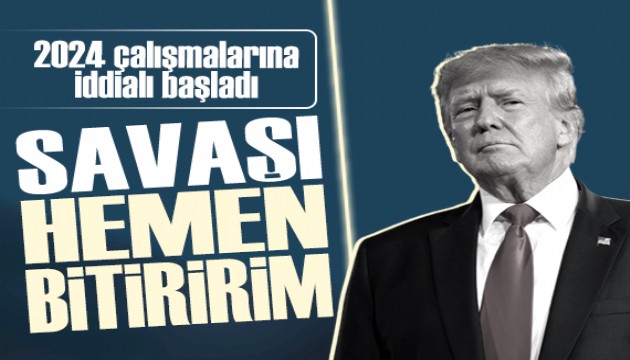 Trump seçim startını iddialı verdi: 