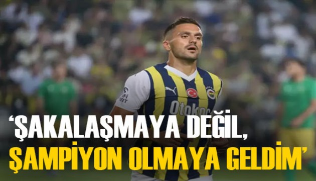 Fenerbahçe'nin 10 numarası Dusan Tadic'ten iddialı açıklamalar