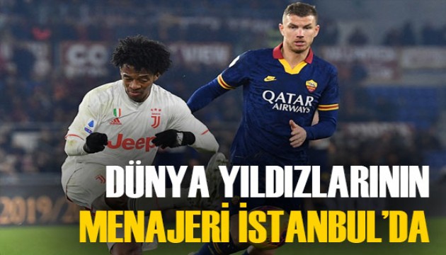 Fenerbahçe'den dev operasyon! Dzeko ve Cuadrado'nun menajeri İstanbul'a geldi