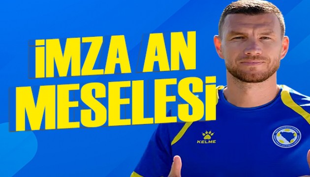 Dzeko ile imza an meselesi