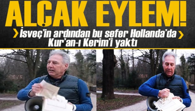 Hollanda’da Kur'an-ı Kerim’e saygısızlık: Kur’an-ı Kerim yırtıp paylaştılar!