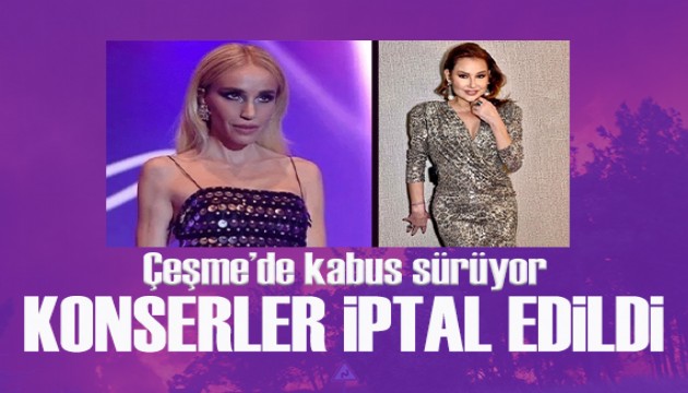 Deniz Seki ve Gülşen'in konserleri iptal edildi