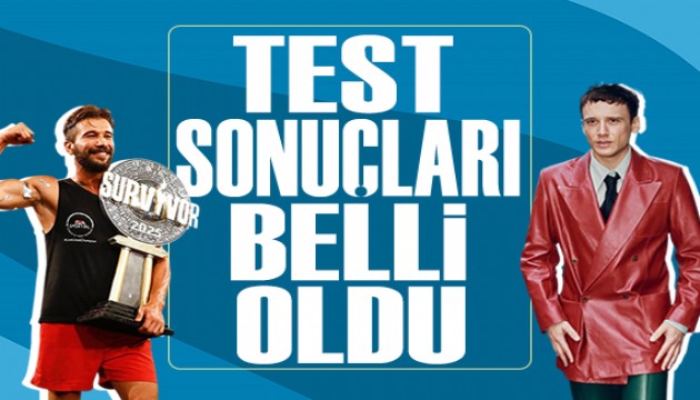 Edis ve Adem Kılıçcı'nın test sonuçları çıktı