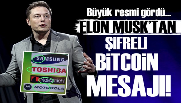 Elon Musk'tan şifreli Bitcoin mesajı