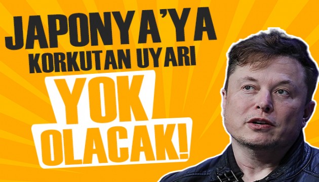 Elon Musk'tan Japonya'ya kritik uyarı: Yok olacak!