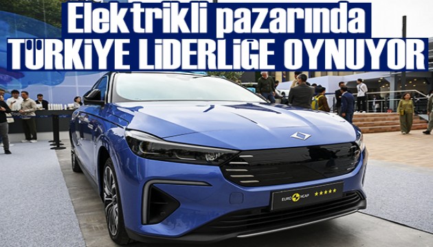 Türkiye, elektrikli otomobil pazarında zirveye oynuyor
