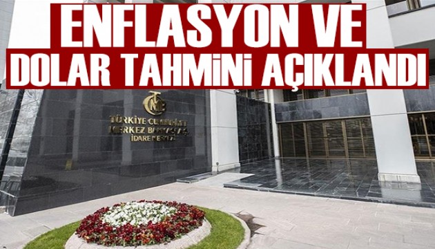 TCMB yıl sonu dolar ve enflasyon tahminini açıkladı