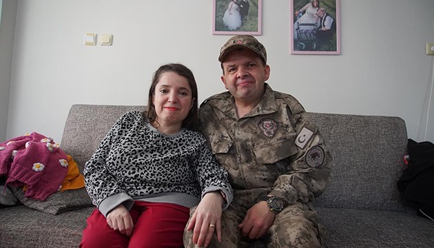 Engelli vatandaşın polis olma hayali gerçek oldu