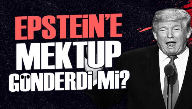 Trump, Epstein'e mektup mu gönderdi? Beyaz Saray'dan açıklama