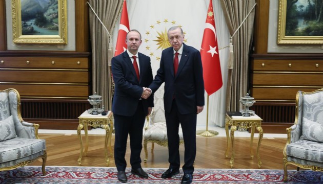 Cumhurbaşkanı Erdoğan, Kuzey Makedonya Meclis Başkanı Gaşi'yi kabul etti