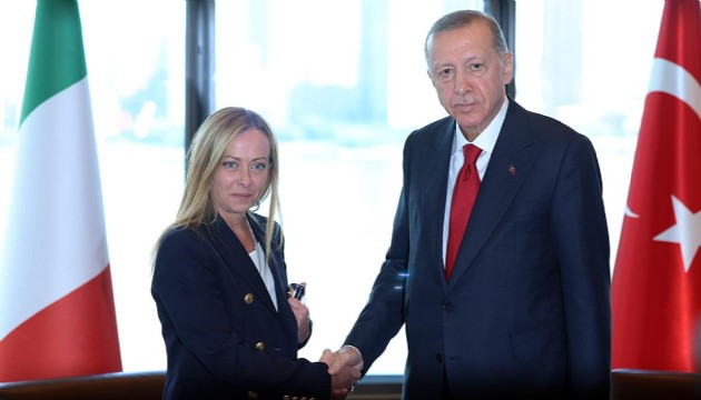 Cumhurbaşkanı Erdoğan, Meloni ile telefonda görüştü
